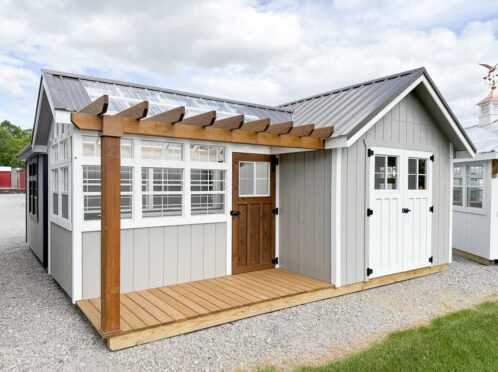 10x20 Farmhouse Garden Shed