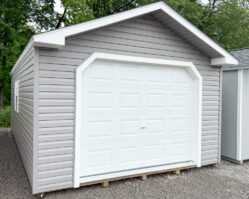 14'x24' Vinyl Peak Garage