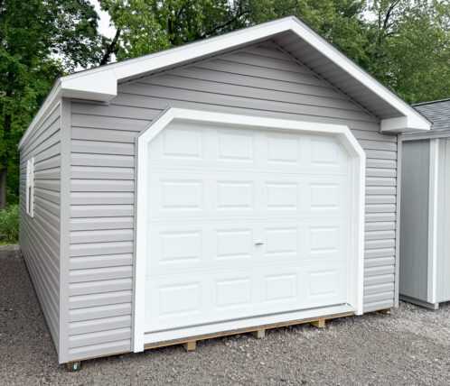 14'x24' Vinyl Peak Garage